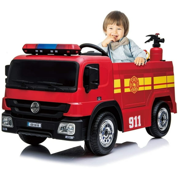 Kids Ride Fire Truck