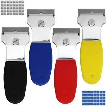 Multi-Purpose Mini Razor Blade Scraper Set Cleaning Tool for Scraping ...