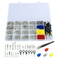 thumbnail image 1 of OKYMOTOR 720Pcs Pin Connector Kit 21 Types Car Electrical Wire Terminal Connector Set 1/1.5/1.8/2.2/2.8/3.5mm Terminal Pins Non Insulated Wire Connectors Crimped Connector Terminal for Truck, 1 of 7