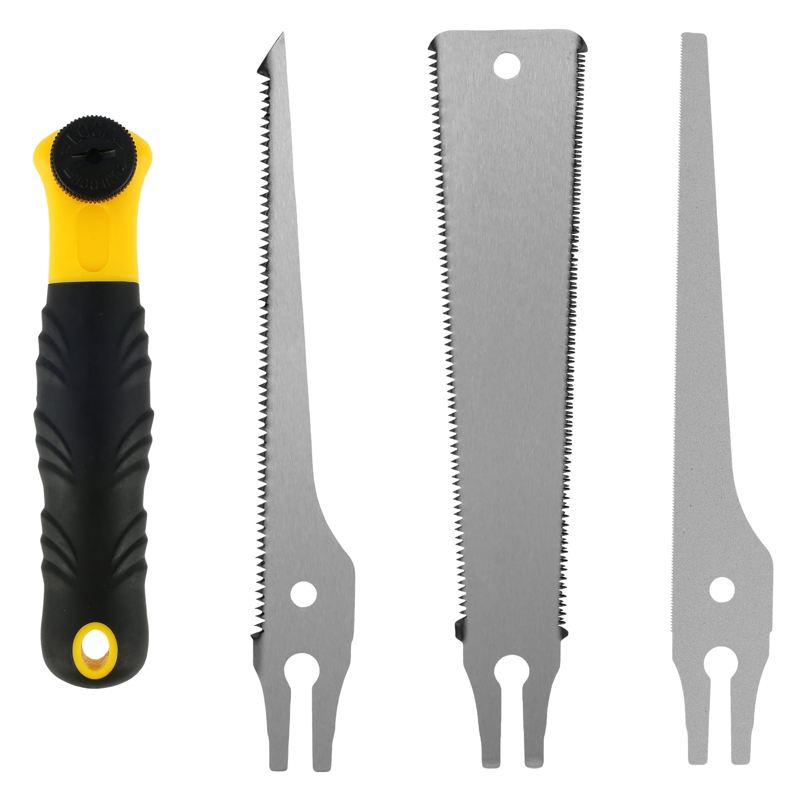 OKYMOTOR Japanese Hand Saw Sharp High Carbon Steel Pull Saw Ergonomic