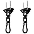 thumbnail image 1 of OKYMOTOR 2Pcs Swing Hangers,1000 LB Heavy Duty 304 Stainless Steel Swing Hardware 360° Swivel Swing Hook for Yoga Swing Hammock Chair, 1 of 7