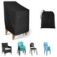 OKbus Rectangular Patio Cover Heavy Duty Chair Cover Waterproof Outdoor