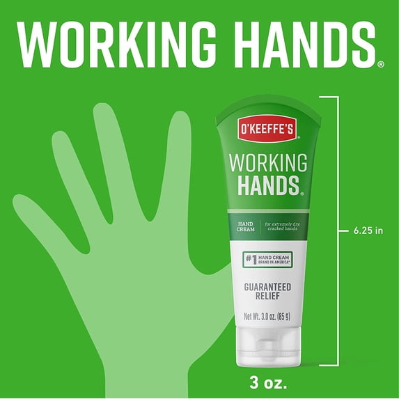 O'Keeffe's Working Hands Hand Cream, 3.0 oz, 2-Pack