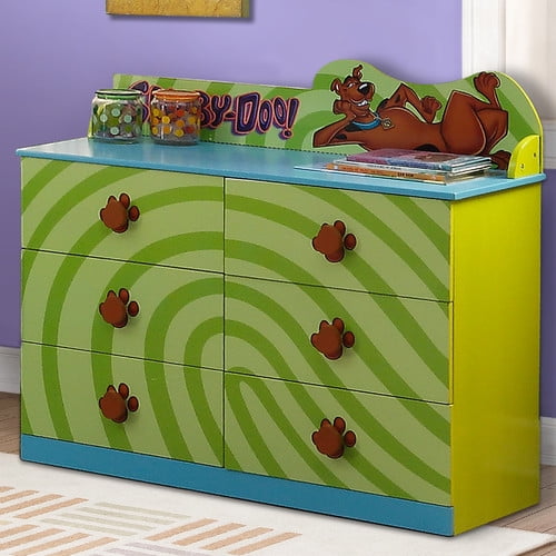 O'Kids Inc. Scooby Doo 6 Drawer Double Dresser