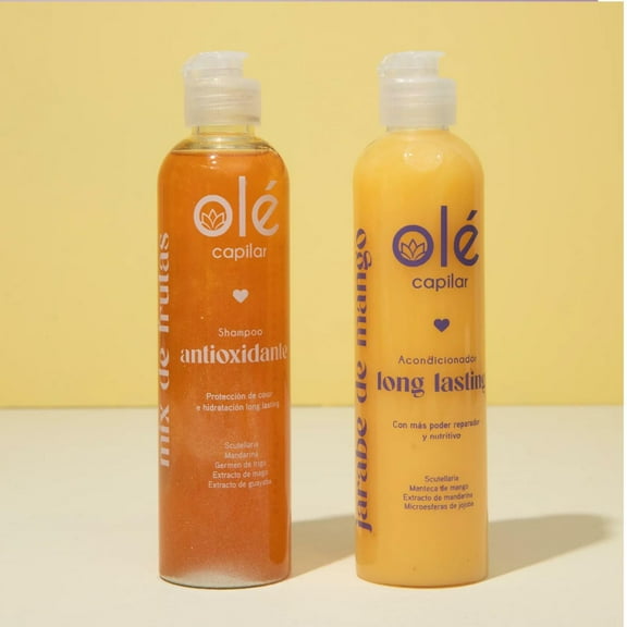 OL Blond Duo Pack - Fruit Mix Shampoo Long Lasting Antioxidant 16.9 fl. oz. + OL Mango Butter & Tangerine Extract Conditioner 16.9 fl. oz.