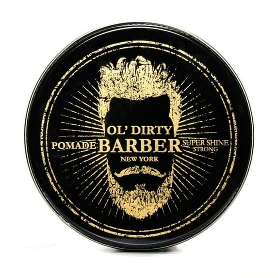 OL' Dirty Barber NYC Shine Hair Pomade for Curly Hair – Men's Hair Products, 4 oz, 1 Piece