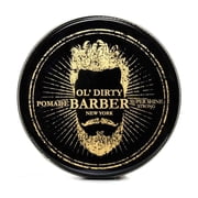OL Dirty Barber NYC Shine Hair Pomade for Curly Hair   Mens Hair Products, 4 oz, 1 Piece