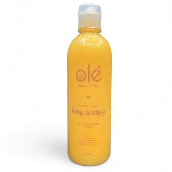 OL Mango Butter & tangerine extract Conditioner | Acondicionador Jarabe de Mango | With Mango, Tangerine, Long lasting conditioner