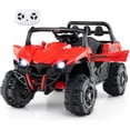 thumbnail image 1 of OLAKIDS 12V Ride on UTV, Battery Powered Off-Road Kids Electric Vehicles with Remote Control, Music, Horn, MP3, Lights, 3 Speeds, Soft Start, Ride on Truck for 3+ Boys Girls, 1 of 9