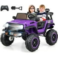 thumbnail image 1 of OLAKIDS 24V Ride on Car, 4WD/2WD Switchable 2 Seater Electric Vehicle Truck Jeep with Remote Control, Music, USB, MP3, Battery Powered Toy for 3+ Kids Toddler Boys Girls, 1 of 10