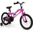 OLAKIDS Kids Bike, 16 18 Inch Toddlers Bike with Training Wheels Flash