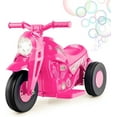 OLAKIDS Kids Motorcycle, 6V Electric Ride On Car with Automatic Bubble