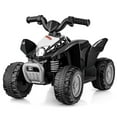 thumbnail image 1 of OLAKIDS Kids Ride On ATV, 6V Electric Vehicle for Toddlers, 4 Wheeler Battery Powered Motorized Quad Toy Car for Boys Girls with LED Lights, Horn (Black), 1 of 8