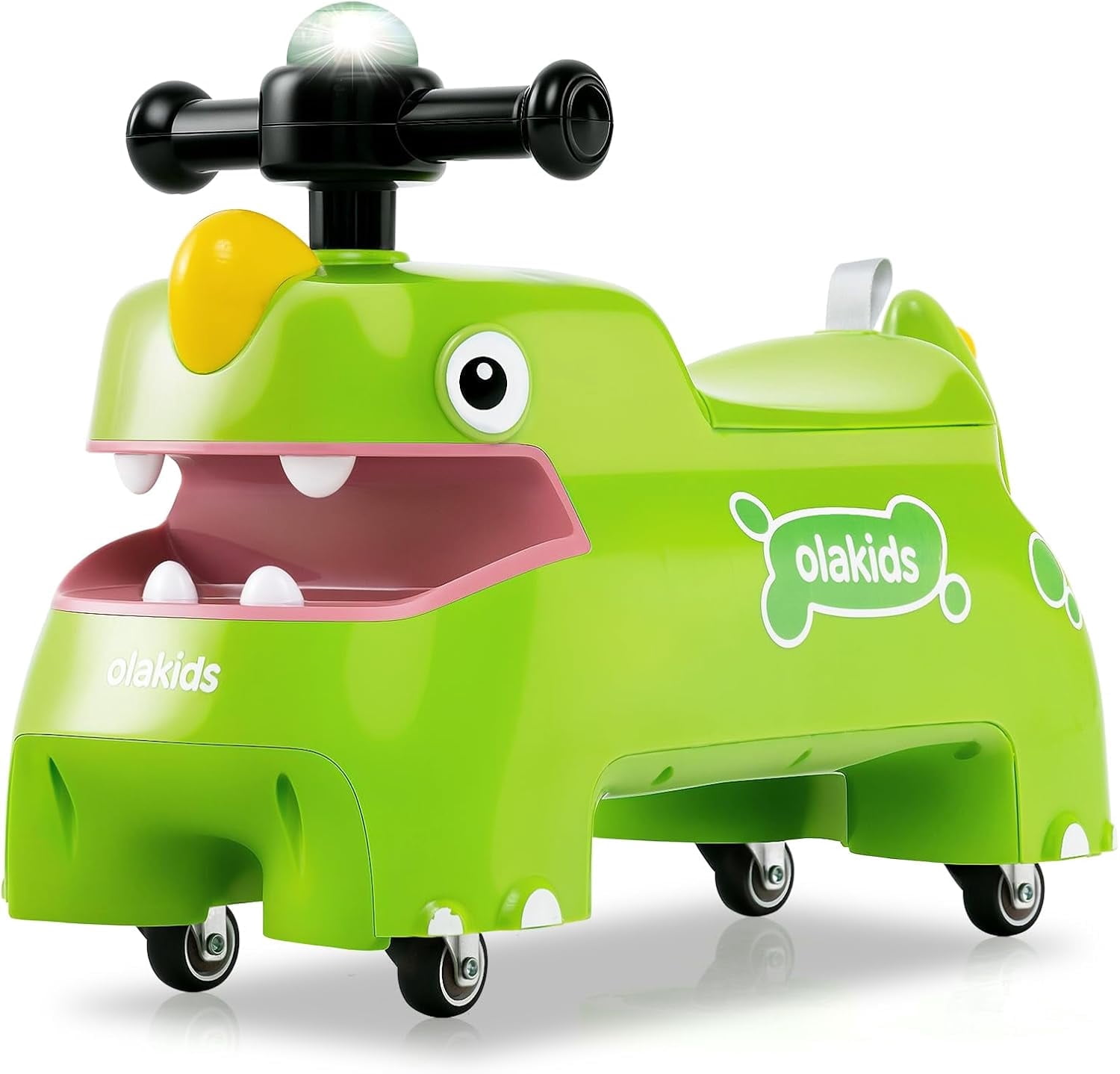 Radio Flyer Inchworm Toddler Ride-On Toy, Green, 50lbs Capacity