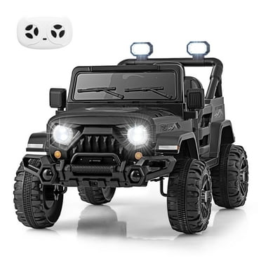 OLAKIDS Ride on Truck, 12V Battery Powered Electric Vehicle for Kids with Remote Control, Bluetooth, Power Display, LED Lights, Music Player, Ride on Toy for 3+ Boys Girls