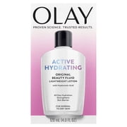 OLAY Active Hydrating Beauty Fluid Original 4 oz Pack of 3