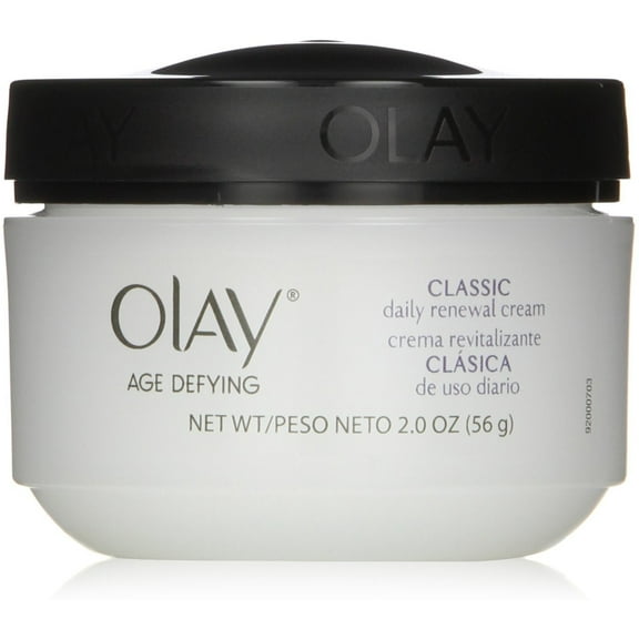 OLAY Age Defying Classic Daily Renewal Cream 2 oz (Pack of 2)