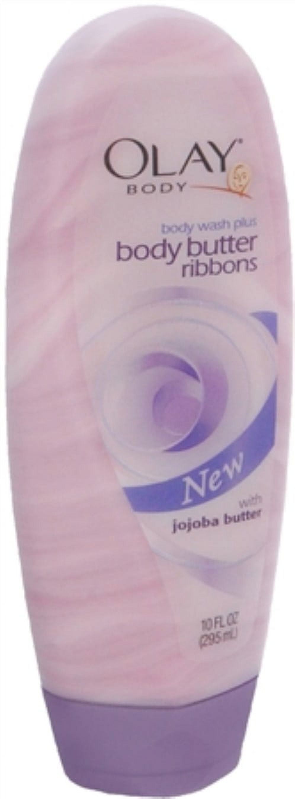 OLAY Body Wash Plus Body Butter Ribbons 10 oz