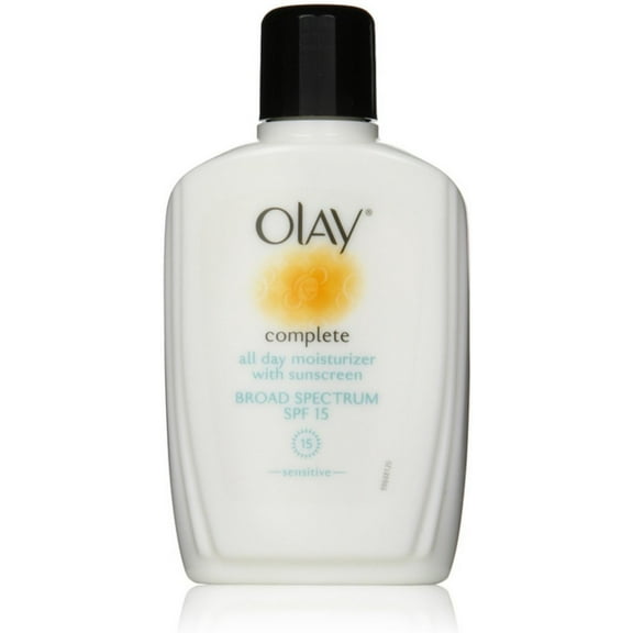 OLAY Complete All Day Moisturizer SPF 15, Sensitive Skin 6 oz (Pack of 3)