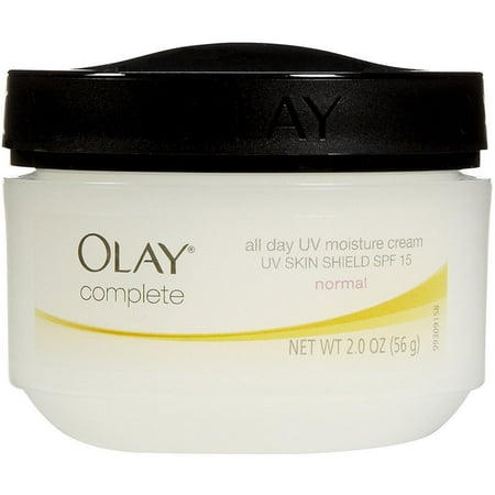 OLAY Complete All Day UV Moisture Cream SPF 15, Normal 2 oz (Pack of 6)