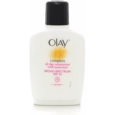 OLAY Complete All Day UV Moisturizer, SPF 15, Normal Skin 4 oz (Pack of 3)