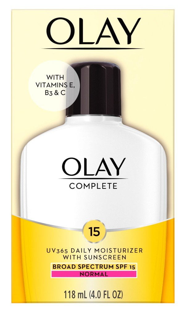 OLAY Complete Daily Moisturizer for Normal Skin, SPF 15, 4 fl oz 6 Pack