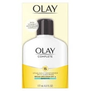 OLAY Complete UV Daily Moisturizer SPF 15, Sensitive Skin, 6 oz Pack of 2