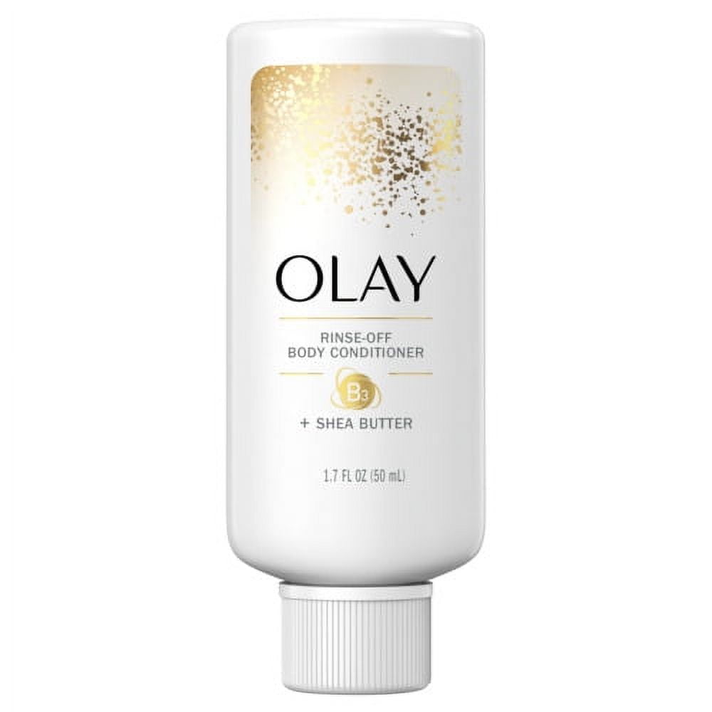 OLAY InShower RinseOff Body Conditioner for Dry Skin with B3 and Shea