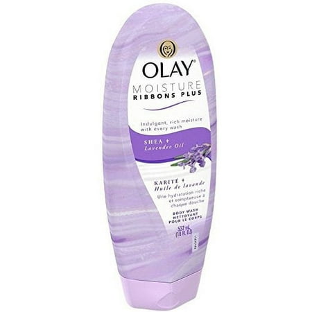 OLAY Moisture Ribbons Plus, Shea Plus Lavender Oil 18 oz