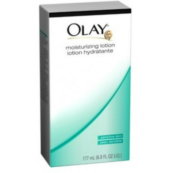 OLAY Moisturizing Lotion Sensitive Skin 6 oz (Pack of 2)