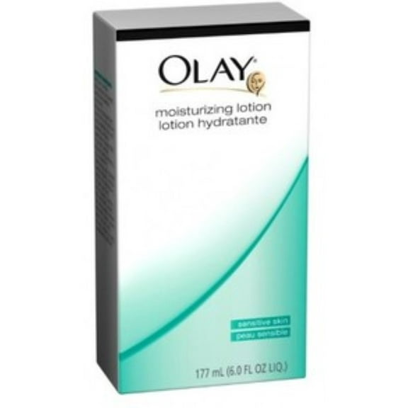 OLAY Moisturizing Lotion Sensitive Skin 6 oz (Pack of 2)