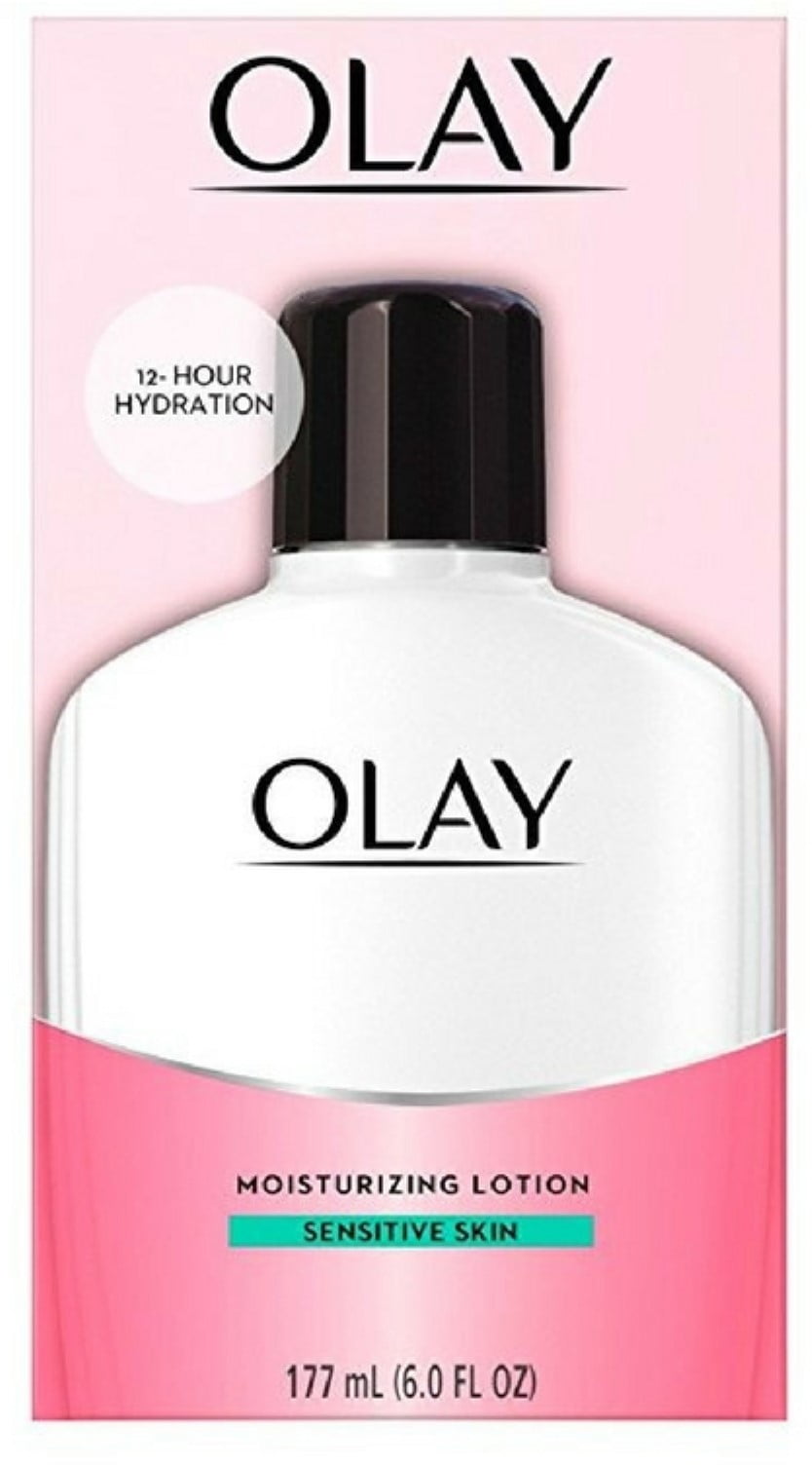 OLAY Moisturizing Lotion Sensitive Skin 6 oz (Pack of 6)