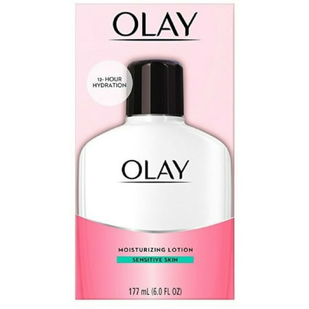 OLAY Moisturizing Lotion Sensitive Skin 6 oz (Pack of 6)