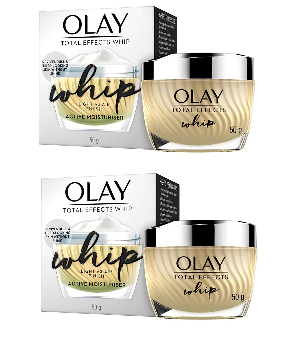 OLAY Total Effect Whip Active Moisturizer 1.7 oz (Pack of 2)