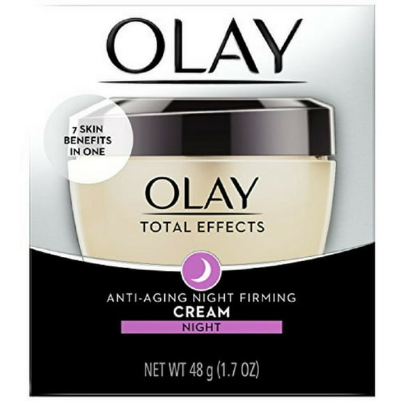 OLAY Total Effects Anti-Aging Night Firming Cream 1.7 oz (Pack of 4)