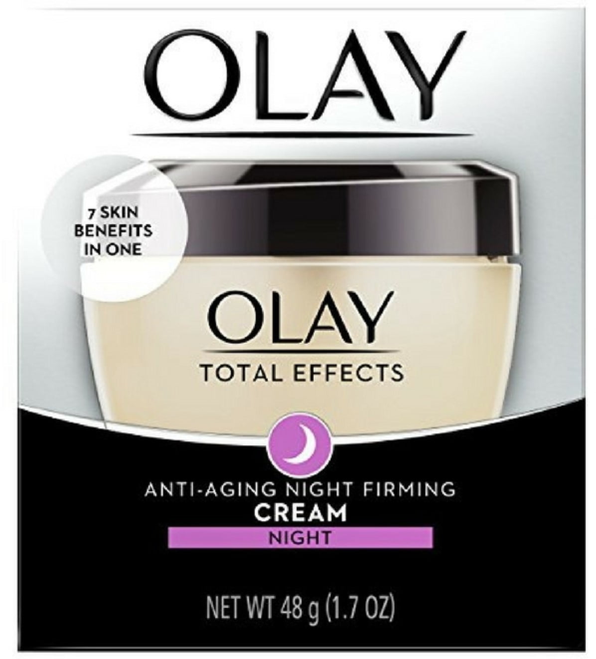 OLAY Total Effects Anti-Aging Night Firming Cream 1.7 oz (Pack of 6)