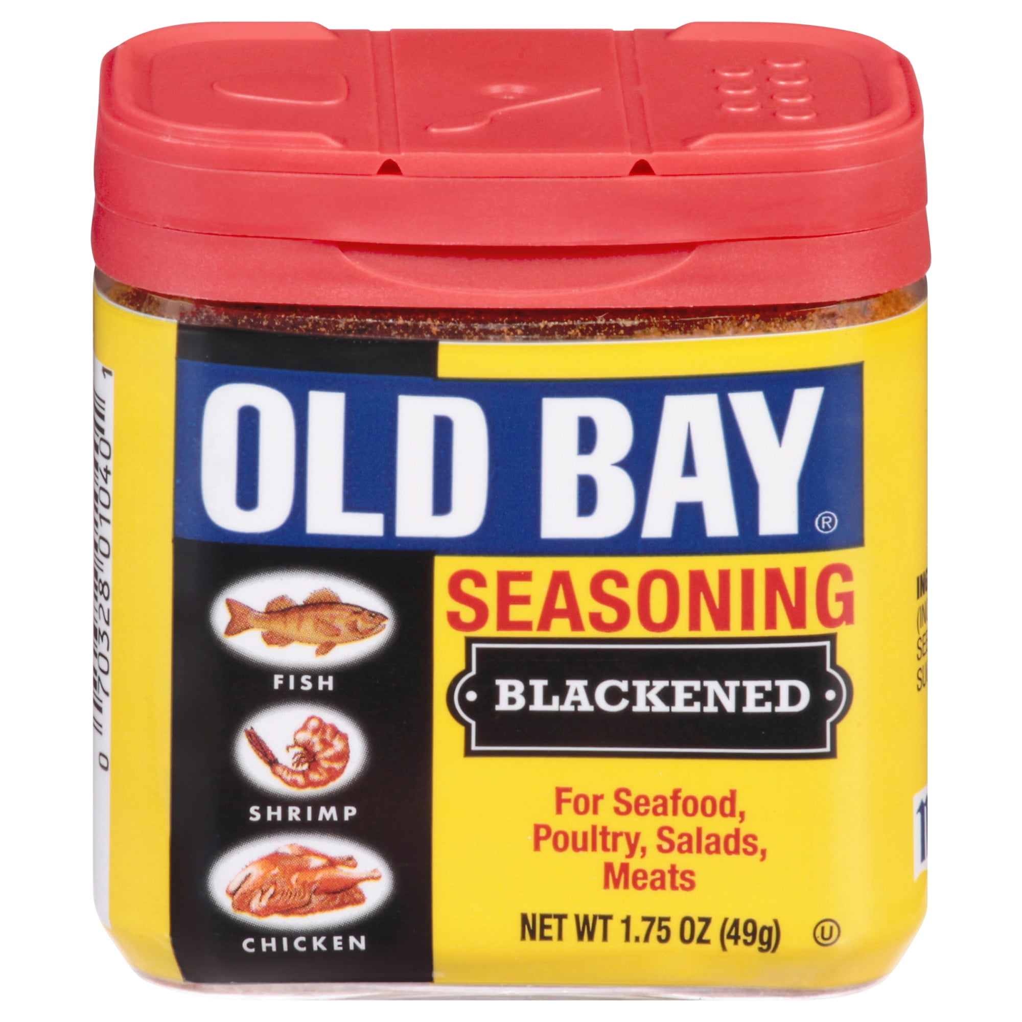 OLD BAY Blackened Seasoning, 1.75 oz Pack Of 12
