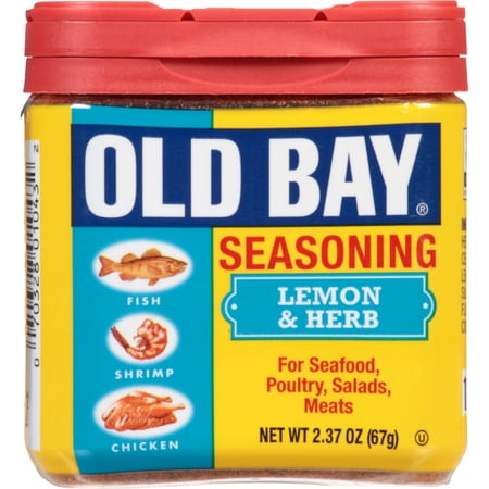 OLD BAY Kosher Lemon & Herb Seasoning, 2.37 oz Can