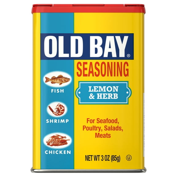 OLD BAY Kosher Lemon Herb Seasoning, 3.0 oz Can