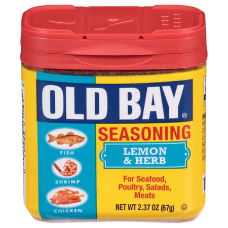 OLD BAY Lemon & Herb Seasoning, 2.37 oz Pack Of 12