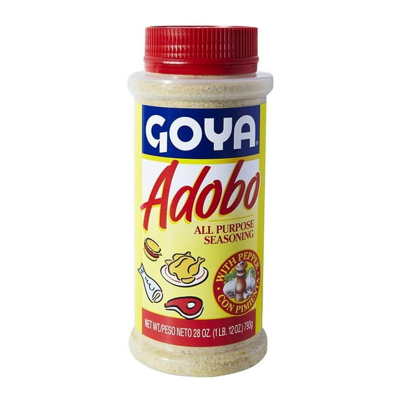 Goya UM1 Adobo All Purpose Seasoning with Pepper Extra Large 28 oz Shakeable Canister