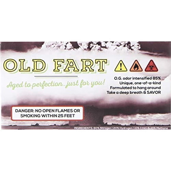 Old Fart Mail Prank: Jump Scare Envelope Gag Gift for Teens & Adults Hilarious Birthday Surprise, Modern Rattlesnake Eggs Joke