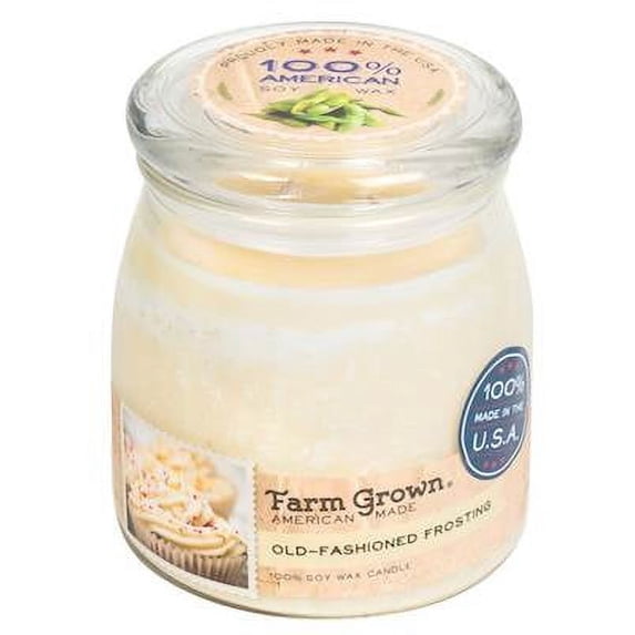 OLD FASHIONED FROSTING Farm Grown American Made 14oz Scented Soy Jar Candles