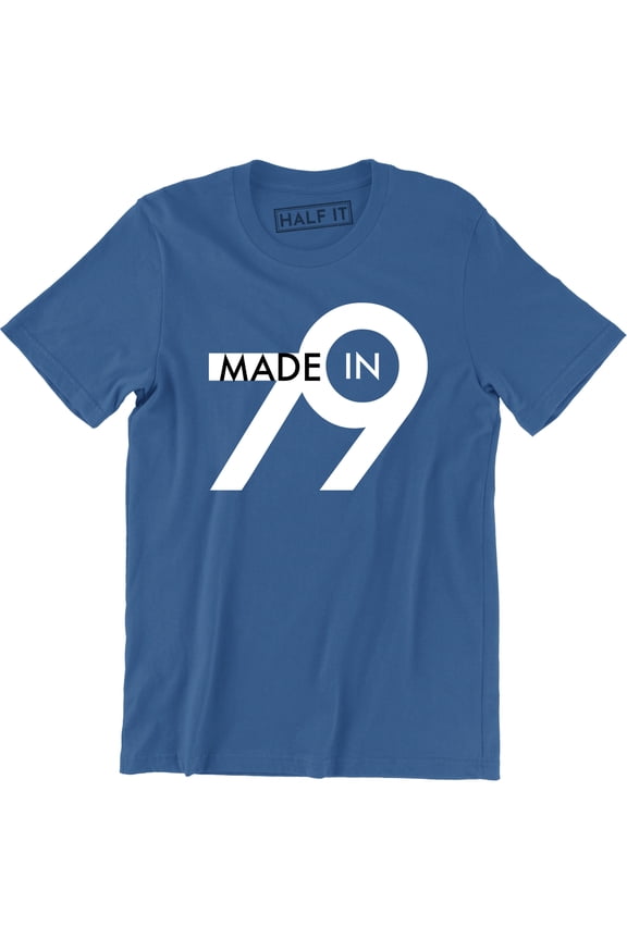 OLD Made Birthday 40th 40 Awesome In 1979 Mens Present AGE Gift T-Shirt