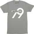 thumbnail image 1 of OLD Made Birthday 40th 40 Awesome In 1979 Mens Present AGE Gift T-Shirt, 1 of 4