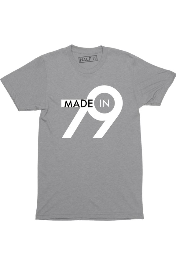 OLD Made Birthday 40th 40 Awesome In 1979 Mens Present AGE Gift T-Shirt