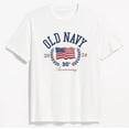 OLD NAVY US Flag 2024 30th Anniversary TSHIRT