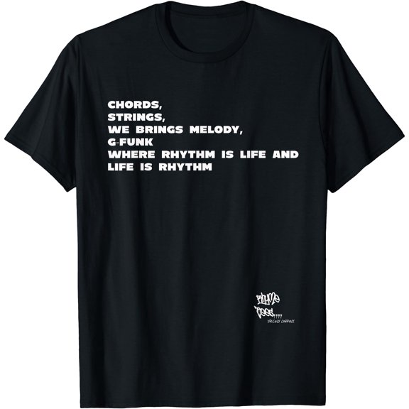 OLD SCHOOL RAP HIP HOP Merch Regulate Warren RHYTHM IS LIFE T-Shirt, Vintage Birthday Gift