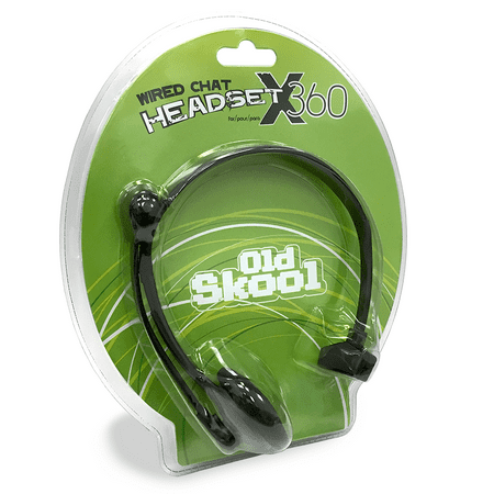 OLD SKOOL XBOX 360 WIRED CHAT HEADSET