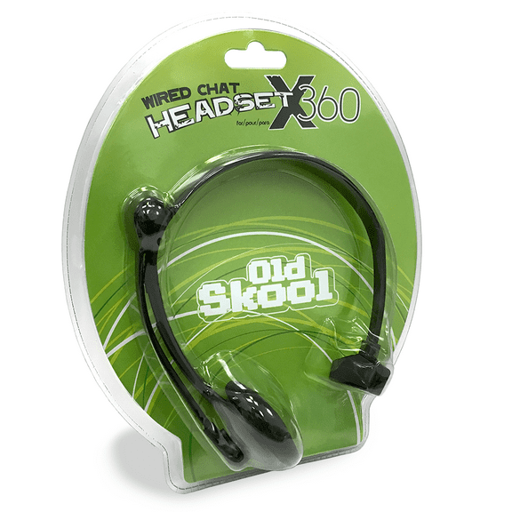 OLD SKOOL XBOX 360 WIRED CHAT HEADSET